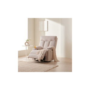 삼익가구 클로디 프리미엄 1인용 전동 원터치 리클라이너 소파