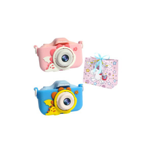 어린이카메라 키즈 유아 장난감 토이 사진기 핑크색상
