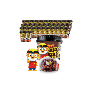 뽀로로크림떡복이 (115g 32개) 아주간편하고맛있어요