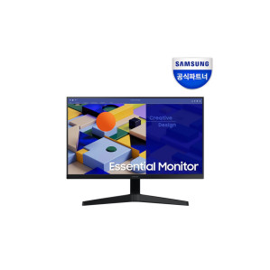 삼성전자 베젤리스 S24C310 60cm 모니터 75Hz IPS